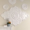 Ekena Millwork Piedmont Ceiling Medallion (Fits Canopies up to 6 1/2"), 67 1/8"W x 48 5/8"H x 1 7/8"P, Primed White CM67PE - alternate 7